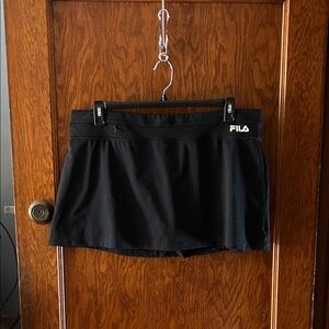 Fila Black Sports Skort